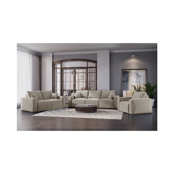 Beżowy fotel Cosmopolitan Design Miami-image-4