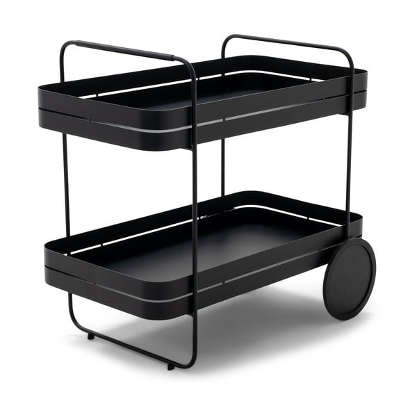 Metalowy barek na kółkach 74x42 cm Gin & Trolley – Spinder Design