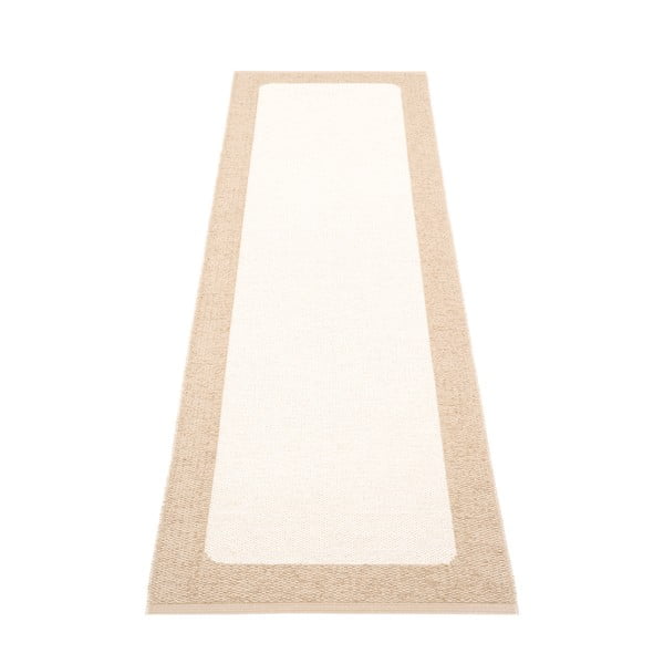 Beżowo-kremowy chodnik odpowiedni na zewnątrz 70x240 cm Ilda Beige – Pappelina