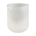 Kremowy szklany kubek na szczoteczki do zębów Opal – Mette Ditmer Denmark