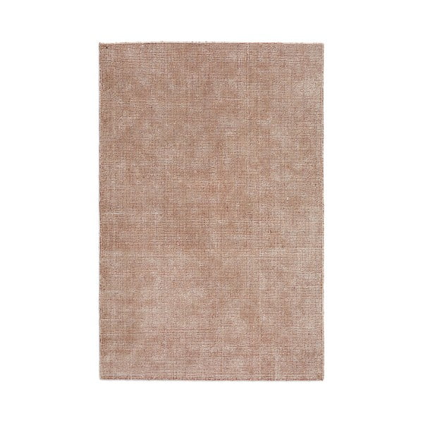Dywan z wiskozy tkany ręcznie w kolorze terakoty 160x230 cm Elvan – Kave Home