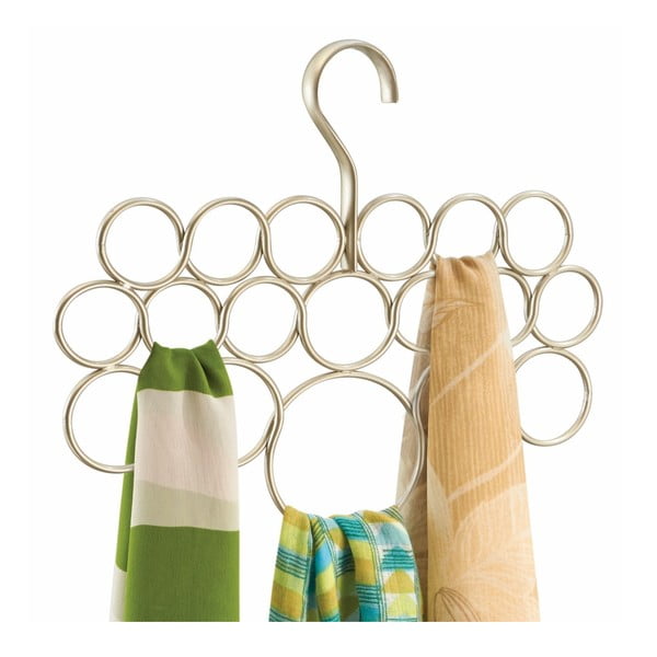 Wieszak na akcesoria w łzotym kolorze iDesign Axis, dł. 29 cm-image-2