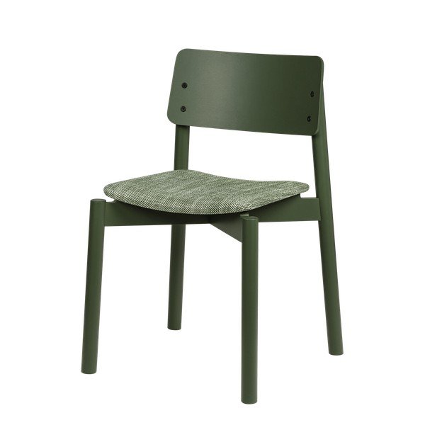 Zielone krzesło sztaplowane Wem – noo.ma