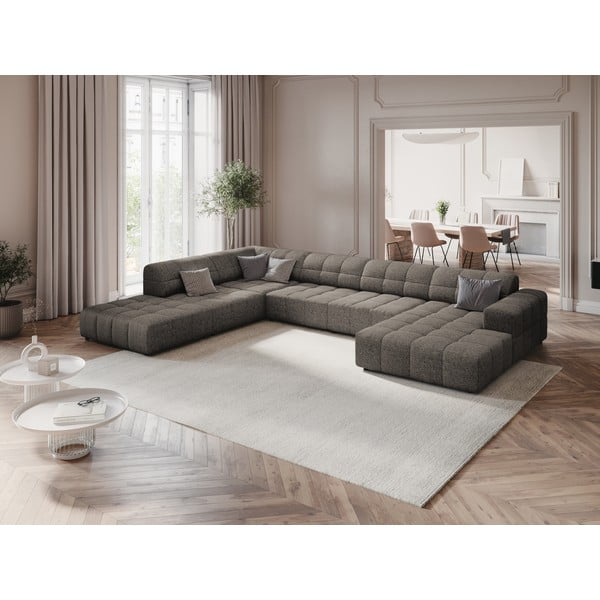 Ciemnoszary narożnik (lewostronny/w kształcie litery U) Chicago – Cosmopolitan Design-image-1