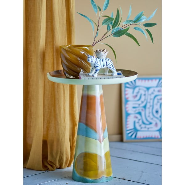 Metalowy okrągły stolik ø 45,5 cm Brooke – Bloomingville-image-1