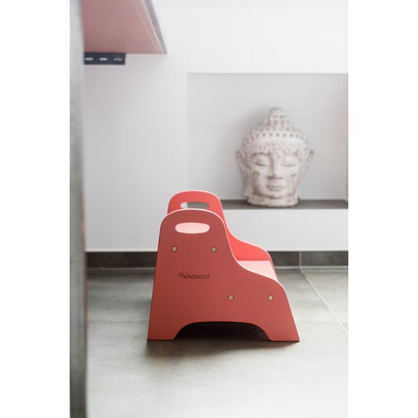 Jasnoczerwony schodek Dusky Pink – Kindsgut-image-1