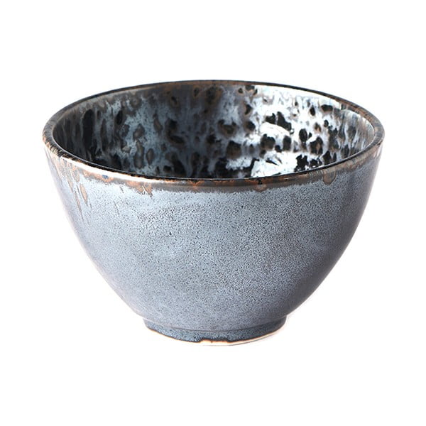 Czarno-szara miska ceramiczna MIJ Pearl, ø 13 cm