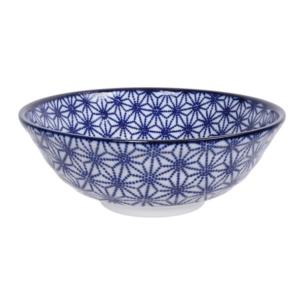 Niebieska miska porcelanowa Tokyo Design Studio Star, ø 21 cm