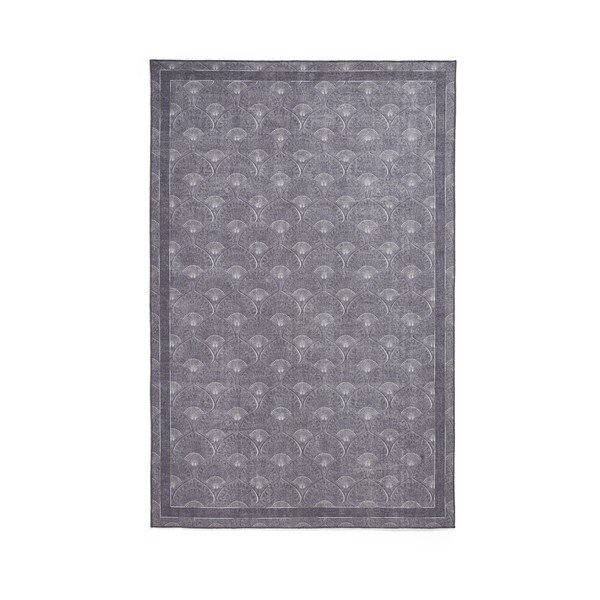 Szary dywan odpowiedni do prania 152x230 cm Deco Peacock – Catherine Lansfield