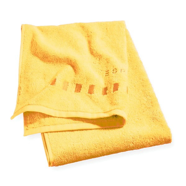Ręcznik Esprit Solid 70x140 cm, żółty