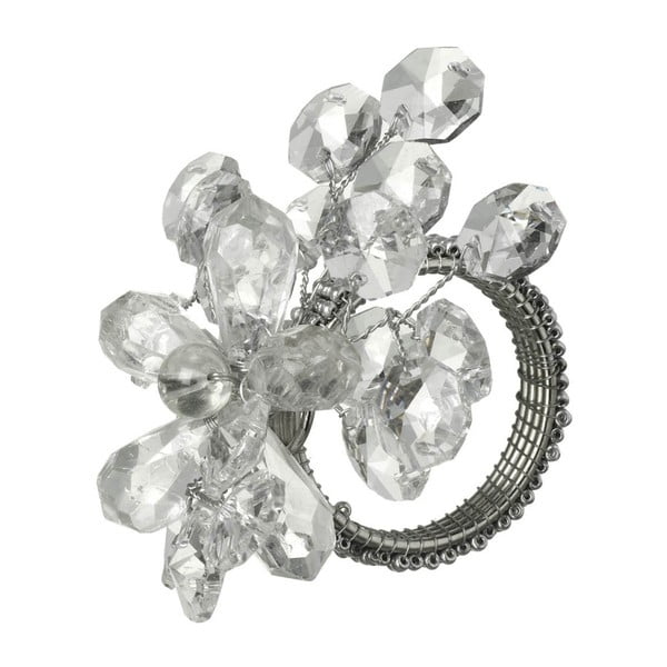 Pierścień na serwetki Parlane Crystal, 9x7 cm