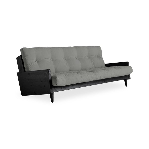 Sofa rozkładana Karup Design Indie Black/Grey-image-4