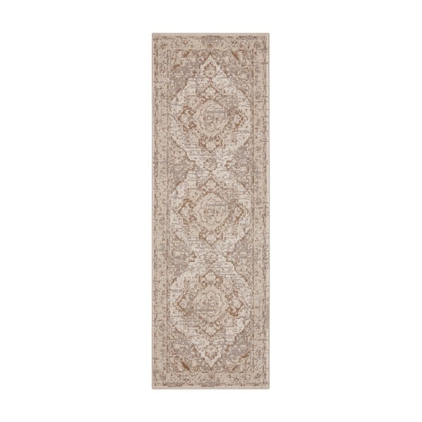 Beżowo-kremowy chodnik 80x200 cm Terrain Designer Sand – Hanse Home