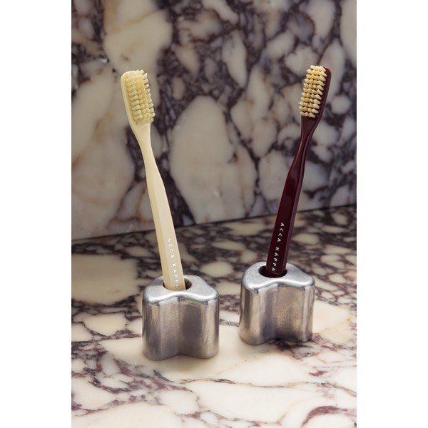 Metalowy uchwyt na szczoteczki do zębów w kolorze srebra Mis – noo.ma-image-2