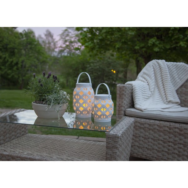 Biały lampion Star Trading Flame Lantern, wys. 16 cm-image-4