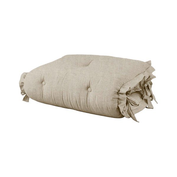 Wielofunkcyjny futon Karup Design Sit & Sleep Linen Beige, 80x200 cm-image-4