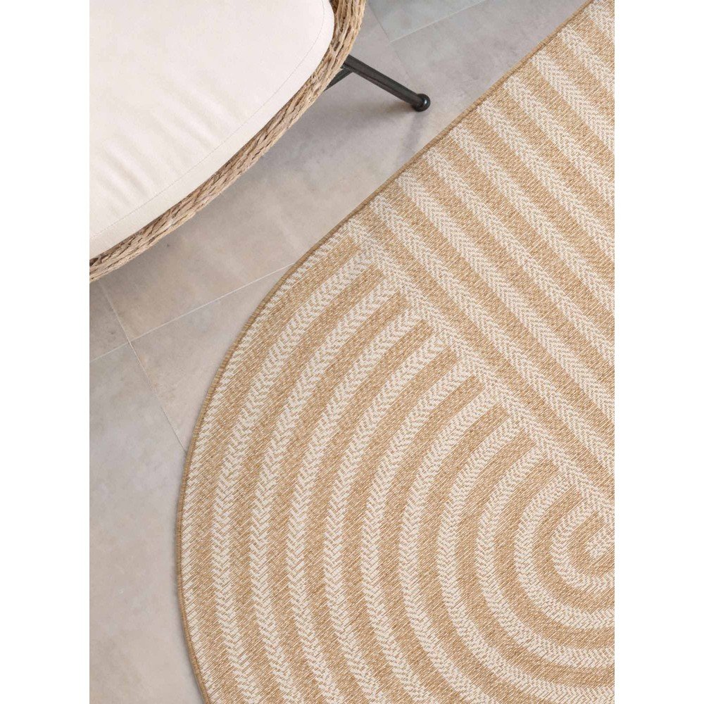 Kremowo-naturalny dywan odpowiedni na zewnątrz 160x230 cm Haringey Woodfield – Ted Baker (zdjęcie 4)