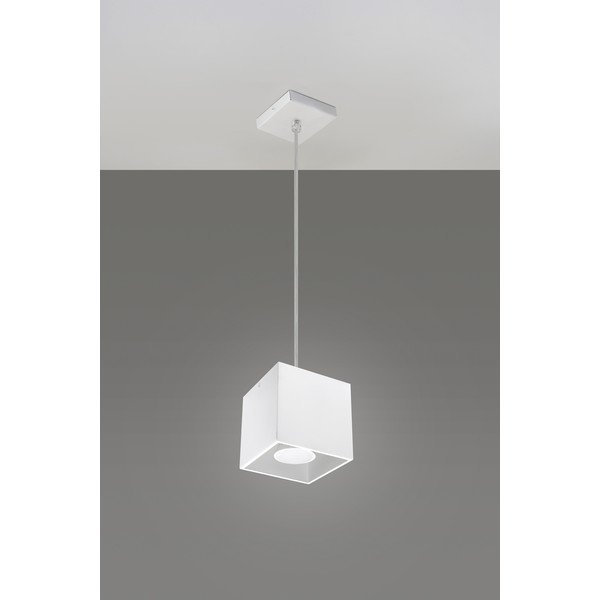 Biała lampa wisząca Sollux Geo 1-image-2