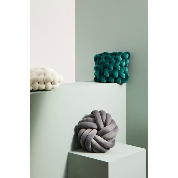 Aksamitna poduszka dekoracyjna 30x30 cm Entwine – Yes Everyday-image-2