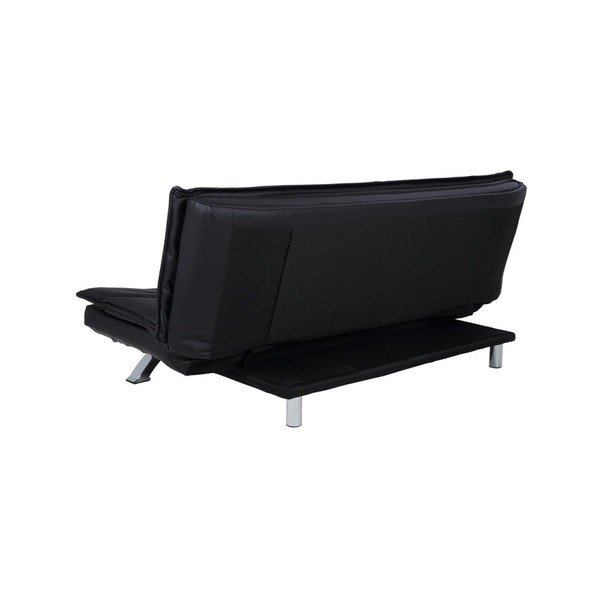 Czarna rozkładana sofa Actona Faith-image-2