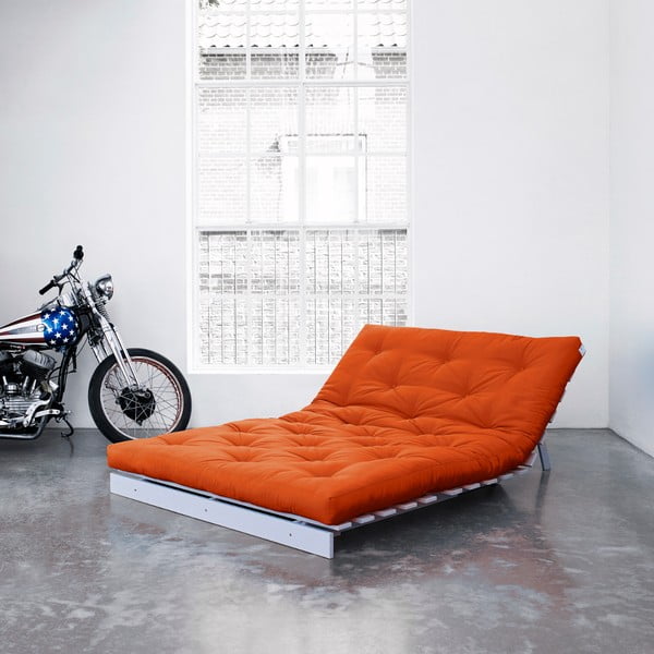 Sofa rozkładana Karup Roots Cool Gray/Orange-image-2