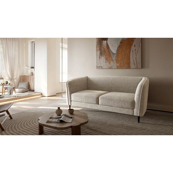 Kremowa sofa 160 cm Galbe – Ghado-image-2