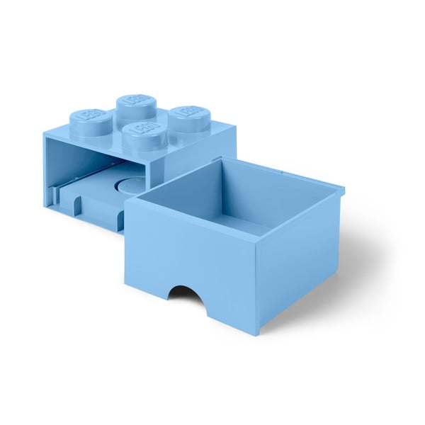 Jasnoniebieski pojemnik kwadratowy LEGO®-image-4