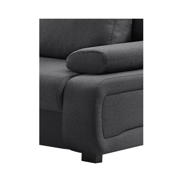 Szara rozkładana sofa INTERIEUR DE FAMILLE PARIS Bonheur-image-3