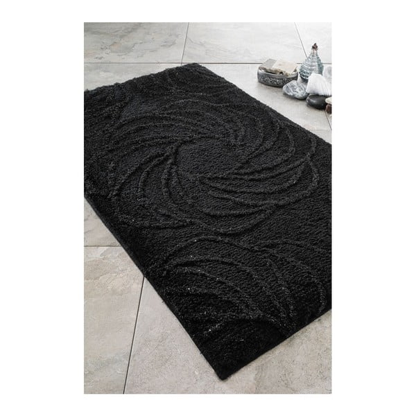 Dywanik łazienkowy Alara Black, 60x100 cm