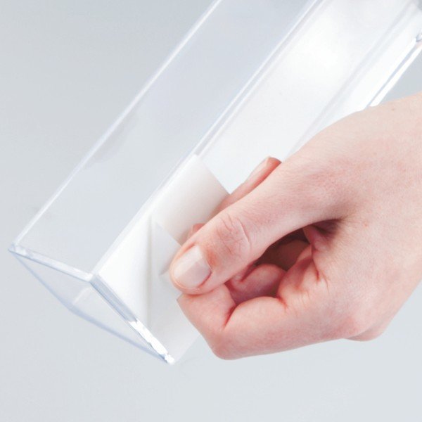 Organizer ścienny InterDesign Affixx Clear, dł. 30,5 cm-image-1