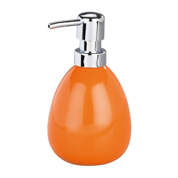 Pomarańczowy dozownik do mydła Wenko Polaris Orange