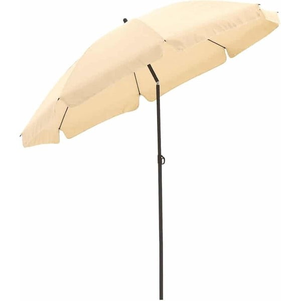 Beżowy parasol ogrodowy Madison Las Palmas, ø 200 cm-image-1