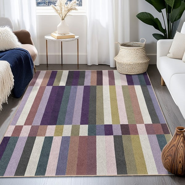 Fioletowy dywan odpowiedni do prania 160x230 cm Purple Rain – Mila Home-image-4