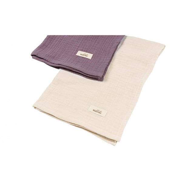 Pieluszki muślinowe 2 szt. Muslin – Malomi Kids-image-1