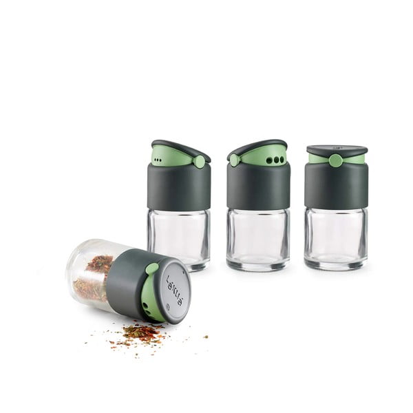 Zestaw pojemników na przyprawy 4 szt. 100 ml – Lékué