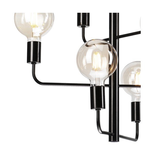 Czarna lampa wisząca − LAMKUR-image-3