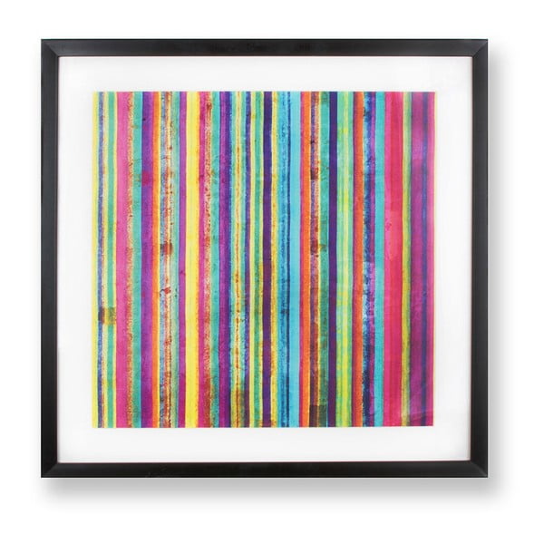 Plakat 50x50 cm Neon Stripe – Graham & Brown