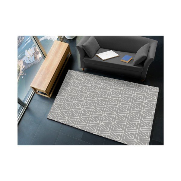 Szary dywan Universal Matrix Grey, 80x150 cm-image-1