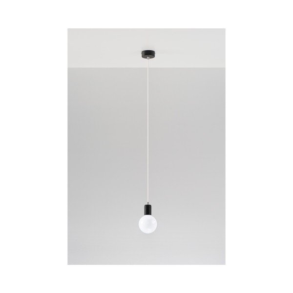 Biała lampa wisząca Sollux Bombilla-image-1