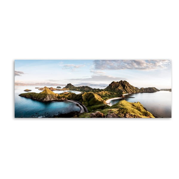 Obraz Styler Canvas Komodo Views, 60x150 cm