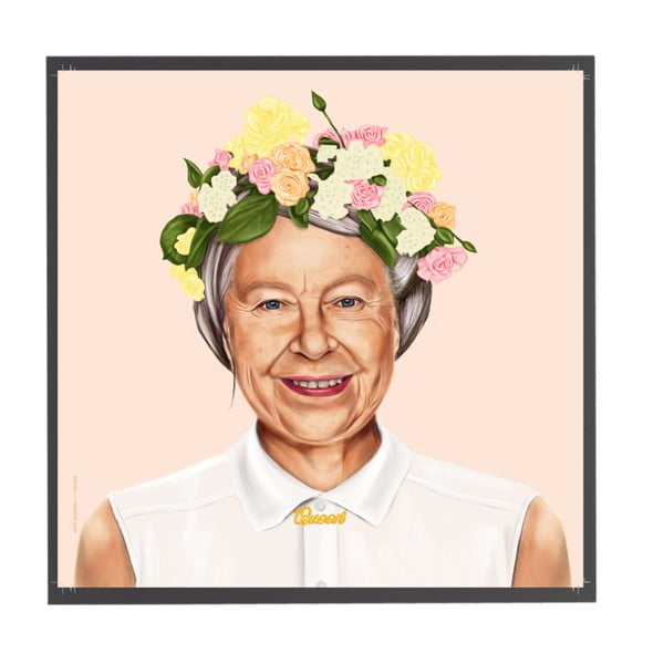 Obraz Queen Elizabeth, 50x50 cm