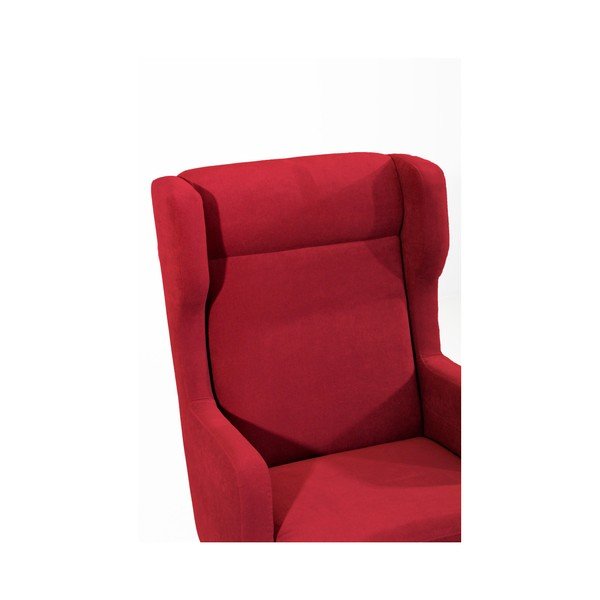 Czerwony fotel Max Winzer Bennet Suede-image-3