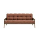 Pomarańczowa rozkładana sofa 204 cm Grab – Karup Design