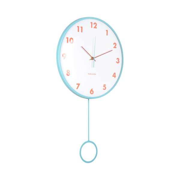 Wahadłowy zegar ścienny Cheeky Dome – Karlsson-image-2