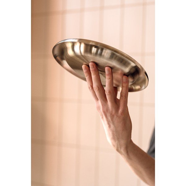 Talerze ze stali nierdzewnej w kolorze srebra zestaw 2 szt. ø 28 cm Roto – noo.ma-image-2