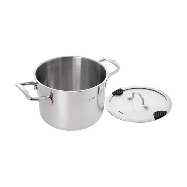 Garnek ze stali nierdzewnej z pokrywką 4,6 l Venice – Orion-image-2