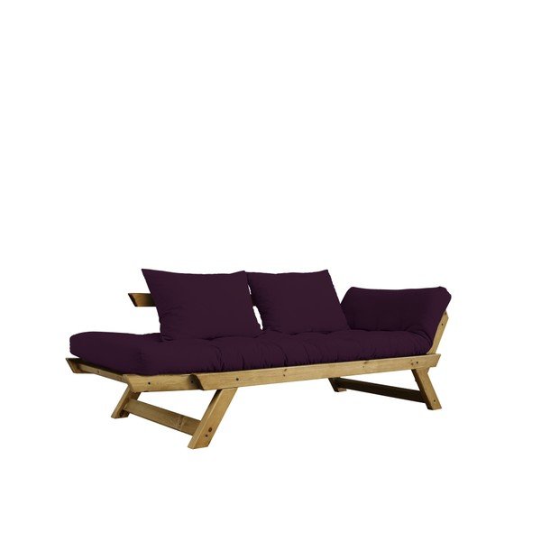 Sofa rozkładana Karup Bebop Honey/Purple Plum-image-2