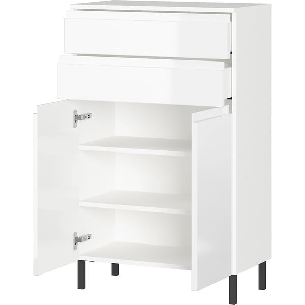 Biała szafka łazienkowa 60x97 cm Salinas – Germania-image-3