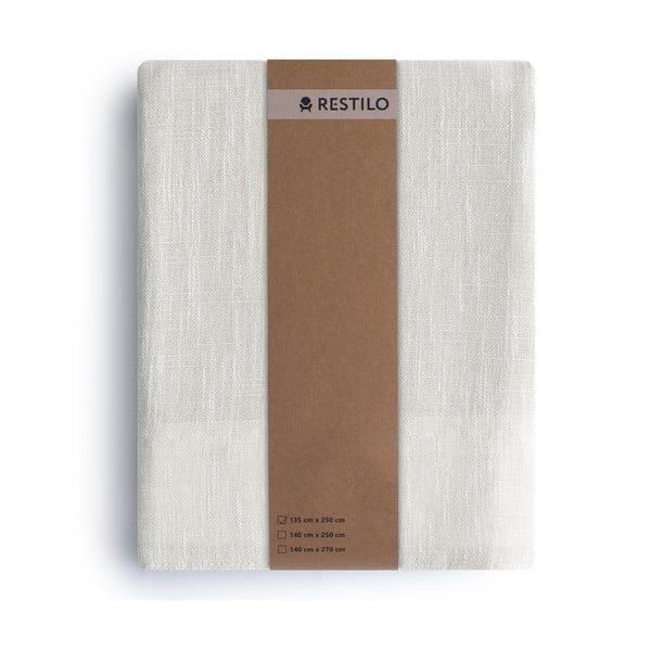 Kremowa zasłona 140x270 cm Valeta – Restilo-image-4