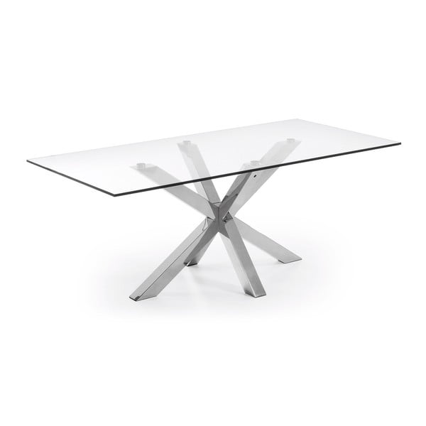 Stół z metalowymi nogami La Forma Arya, dł. 200 cm